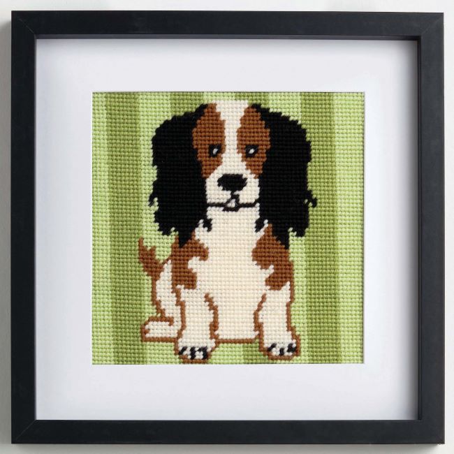 Spaniel Dog Tapestry Kit - Anchor