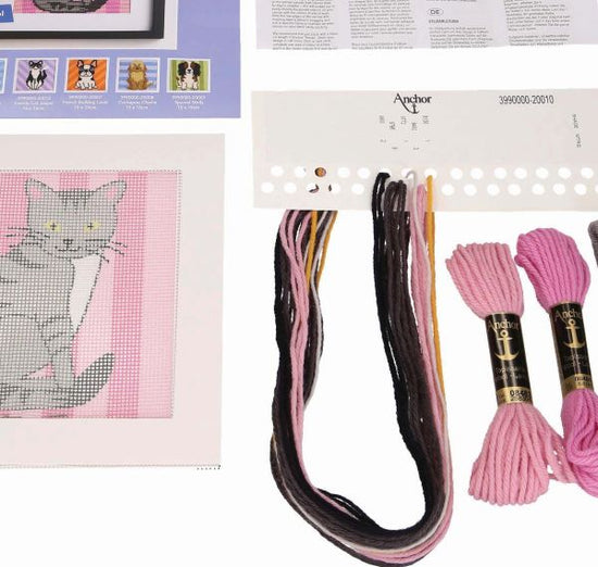 Tabby Cat Tapestry Kit - Anchor – Tapestry Kits UK