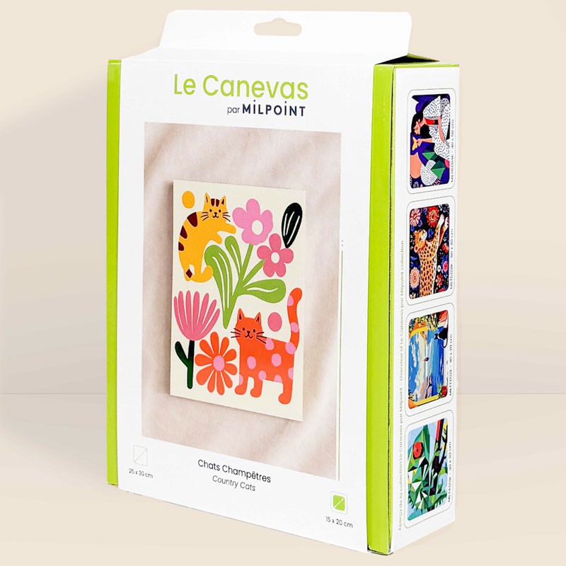 Country Cats Tapestry Kit - Milpoint
