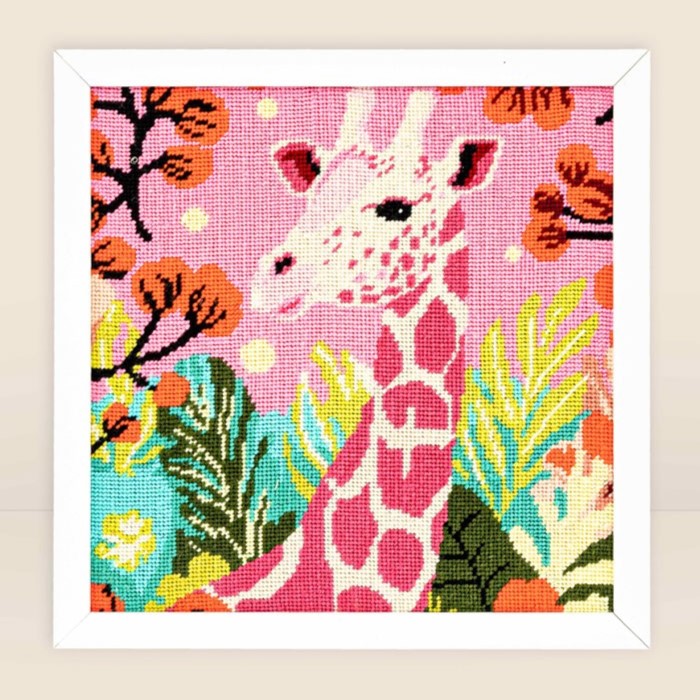 Giraffe Pop Tapestry Kit - Milpoint