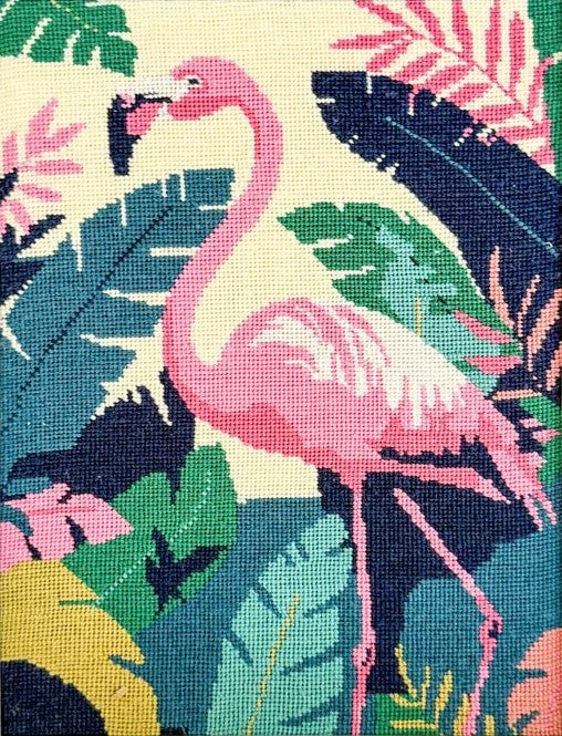 Tropical Flamingo Tapestry Kit - Milpoint