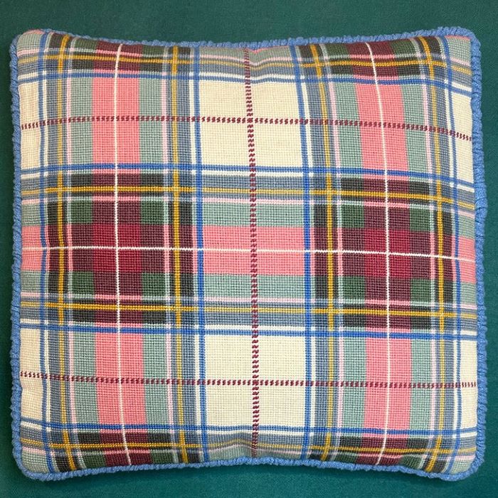 Tartan Tapestry Kit, Needlepoint Kit - Glorafilia