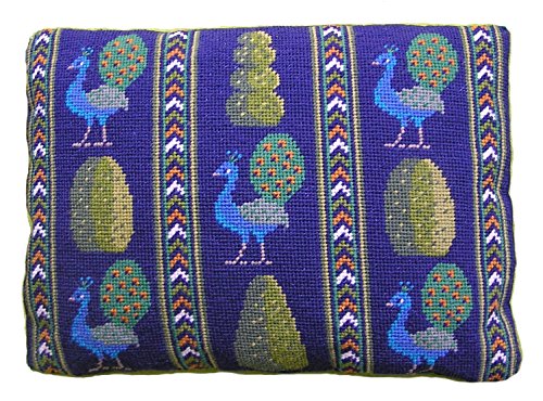 Topiary Peacocks Needlepoint Tapestry Kit - The Fei Collection