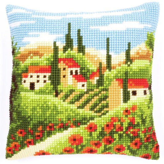 Tuscan Landscape CROSS STITCH TAPESTRY Kit, Vervaco PN-0144846