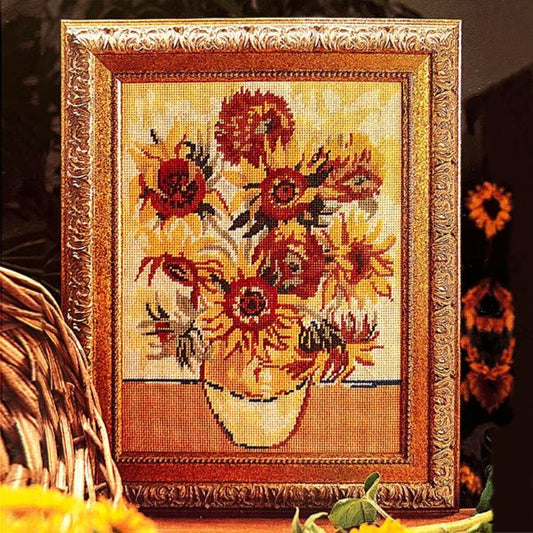 Sunflowers, Van Gogh Tapestry Kit, Needlepoint Kit - Glorafilia (Copy)