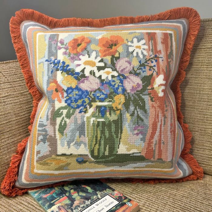 Vanessa's Still Life Flowers, Tapestry Kit, Needlepoint Kit - Glorafilia