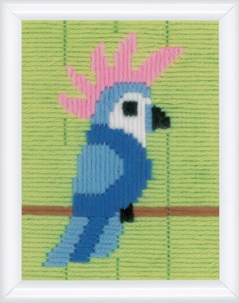 Cockatoo Long Stitch Kit - Vervaco