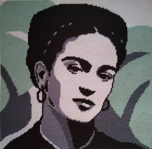 Frida Kahlo Tapestry Kit - Designer's Needle – Tapestry Kits UK