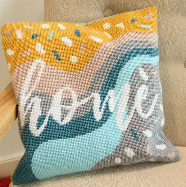 Home Tapestry Kit Cushion (with cushion back)