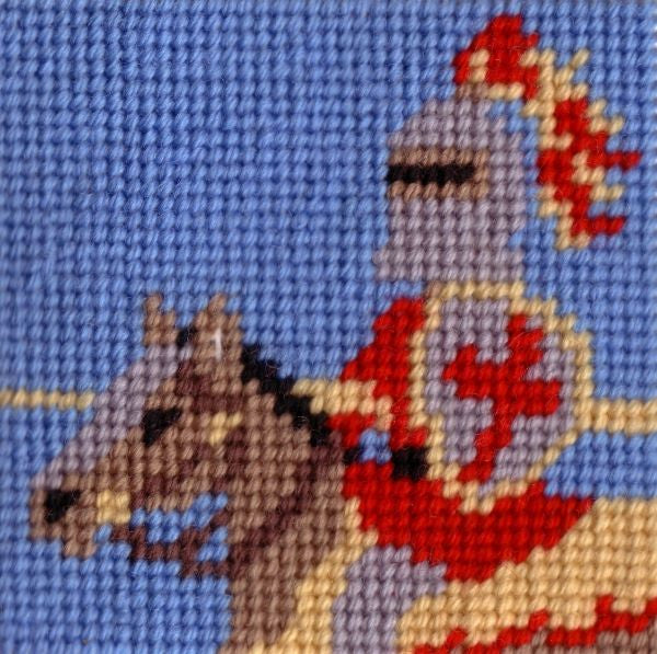 Knight on Horseback Tapestry Kit - Sew Inspiring