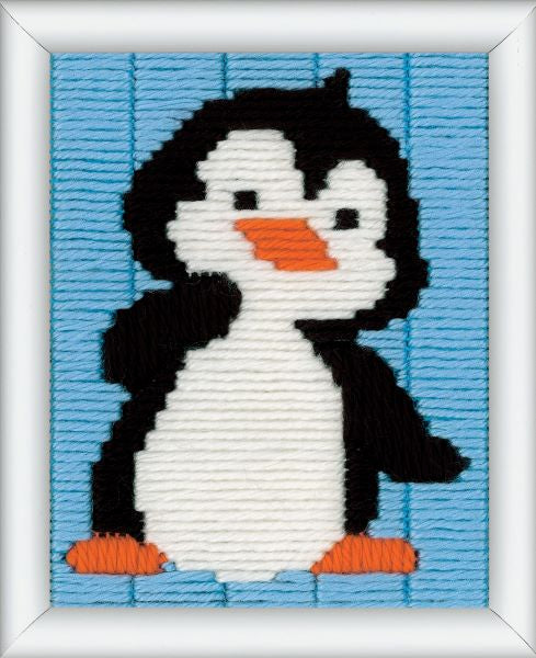 Penguin Long Stitch Kit - Vervaco