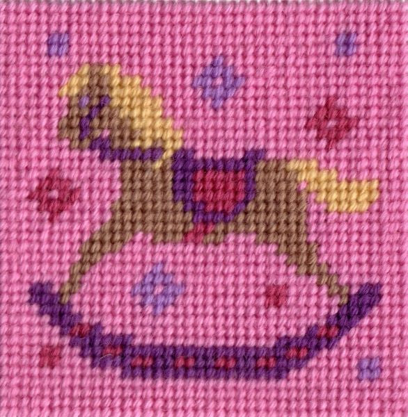 Rocking Horse Tapestry Kit - Sew Inspiring