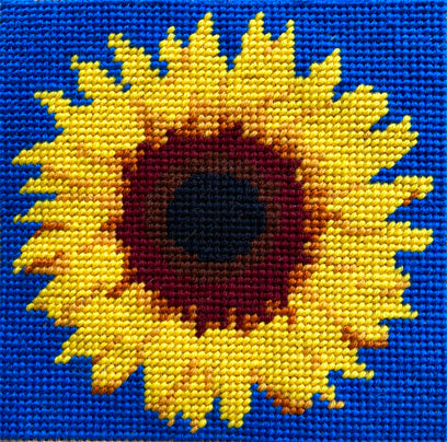 Ukraine Sunflower Tapestry Kit - Humanitarian Appeal - One Off Needlework