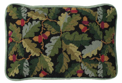 Acorns Tapestry Kit (Black) - One Off Needlework