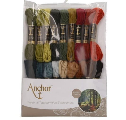 Anchor Tapestry Wool Assortment Pack - Autumn