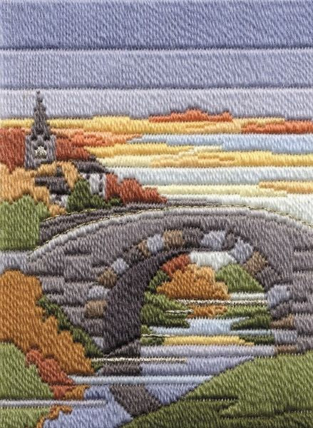 Autumn Evening Long Stitch Kit - Derwentwater Designs MLS15