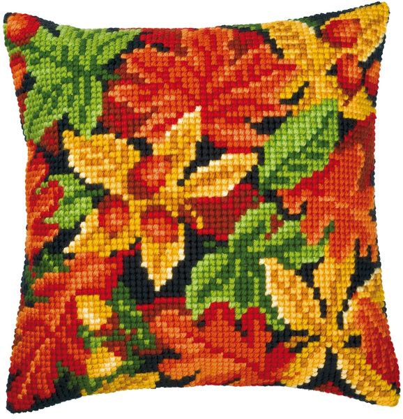 Autumn Leaves CROSS STITCH TAPESTRY Kit, Vervaco PN-0008640