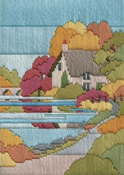 Autumn Walk Long Stitch Kit - Derwentwater Designs MLS23