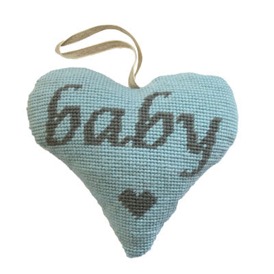 Baby Boy Heart Tapestry Kit - Cleopatra's Needle