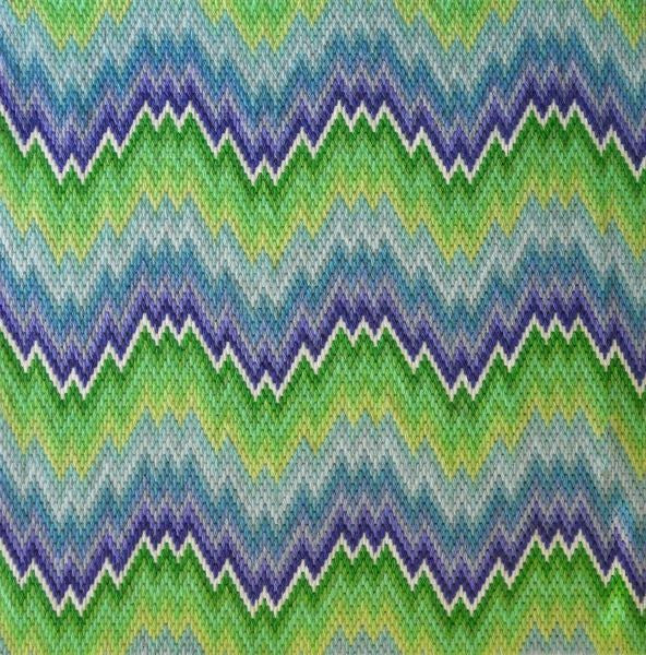 Waves Bargello Tapestry Kit, CHARTED - Appletons