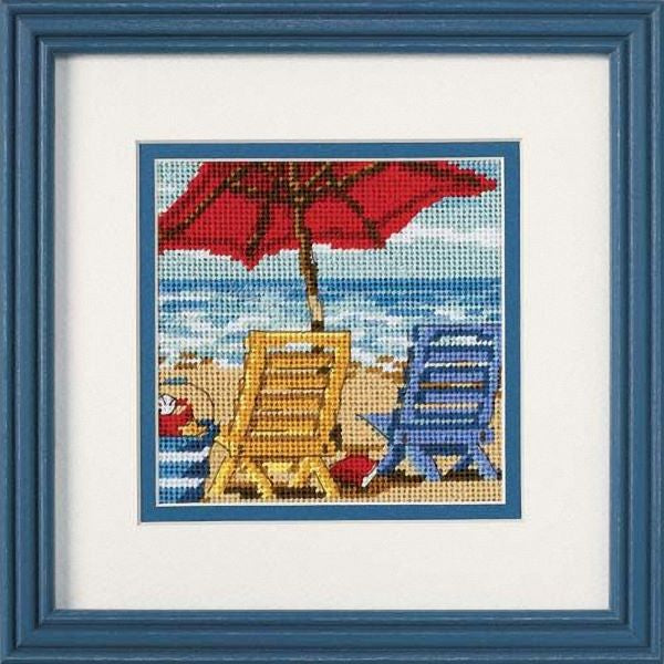 Beach Chairs Needlepoint Tapestry Kit - Dimensions D07223