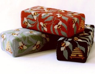 Black Bees Doorstop Tapestry Kit - One Off Needlework