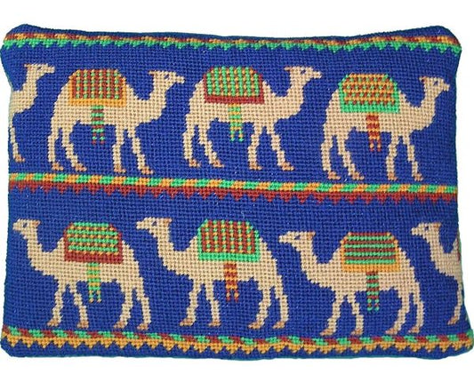 Camel Parade Needlepoint Tapestry Kit - The Fei Collection