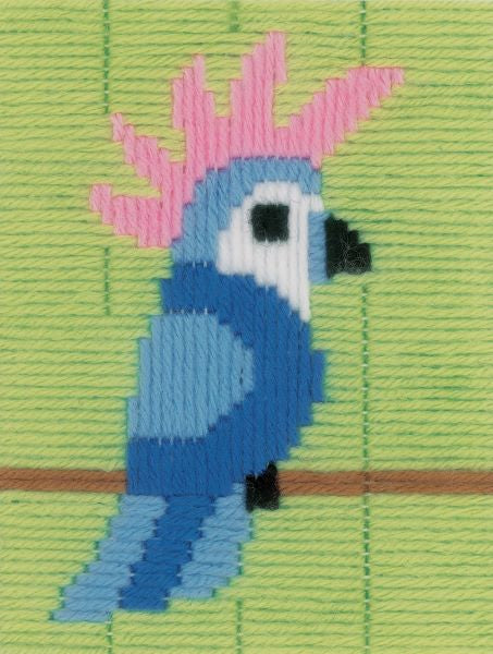 Cockatoo Long Stitch Kit - Vervaco