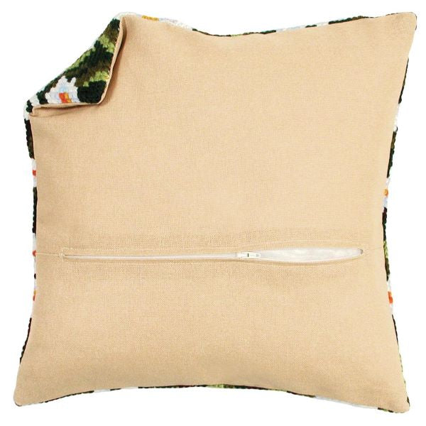 Cushion Back with Zip, 45 x 45cm - Cotton - Cream