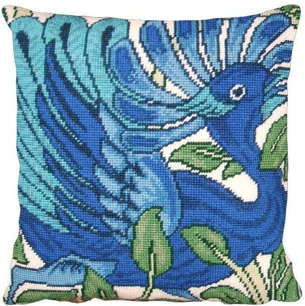 William De Morgan Fantastic Peacock Tapestry Kit - Designer's Needle