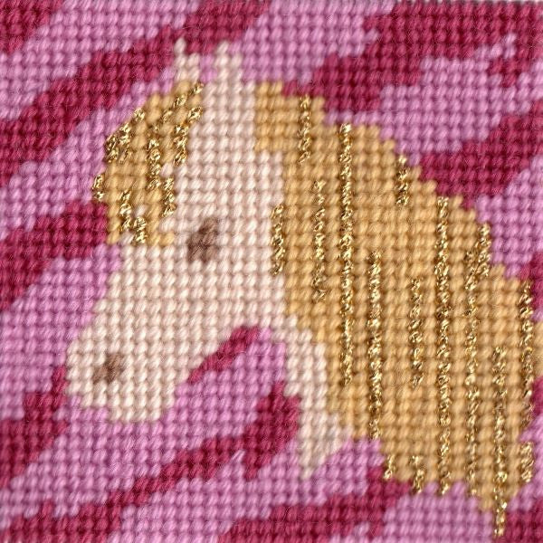 Golden Pony Tapestry Kit - Sew Inspiring