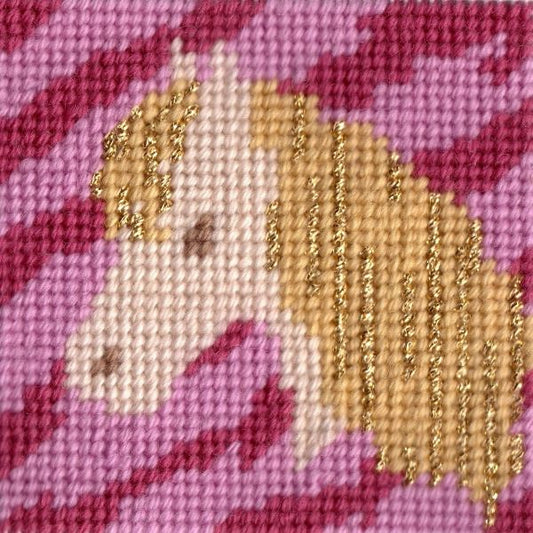 Golden Pony Tapestry Kit - Sew Inspiring