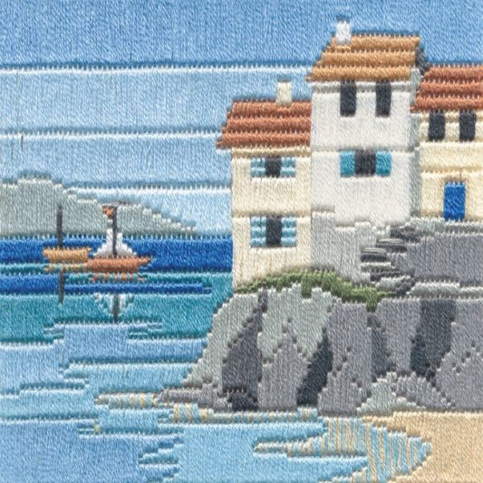 Headland Cottages Long Stitch Kit - Derwentwater Designs