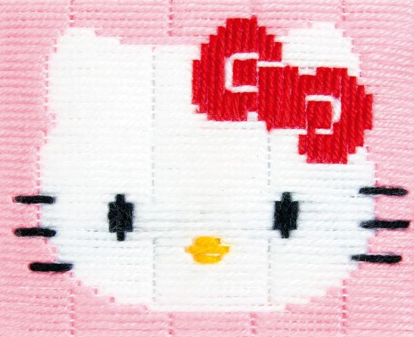 Hello Kitty Long Stitch Kit (Pink) - Vervaco