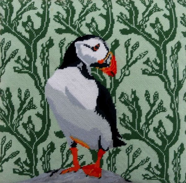 Island Puffin Tapestry Kit - Celia Lewis