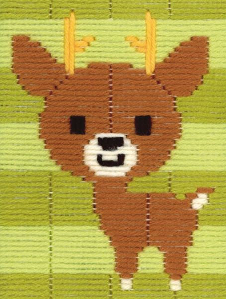 Little Deer Long Stitch Kit - Vervaco