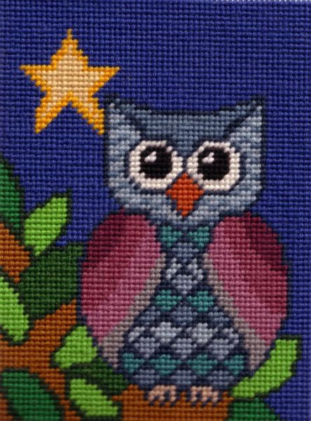 Little Owl Tapestry Kit - Sew Inspiring