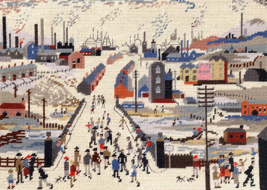 Lowry Canal Bridge Tapestry Kit - Bothy Threads