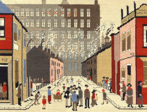 Lowry Street Scene Tapestry Kit - Bothy Threads