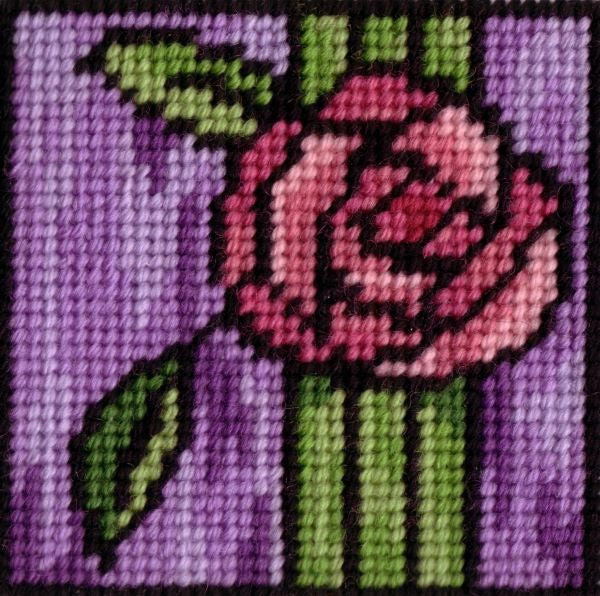 Mackintosh Rose Tapestry Kit - Sew Inspiring