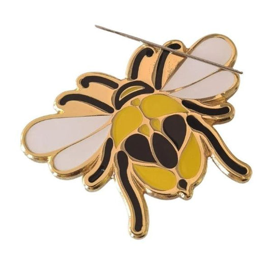 Bee Magnetic Needle Minder - Enamel Needle Keeper