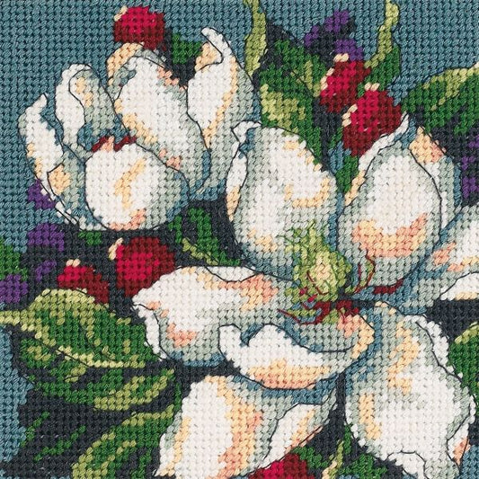 Magnolias Needlepoint Tapestry Kit - Dimensions D07217