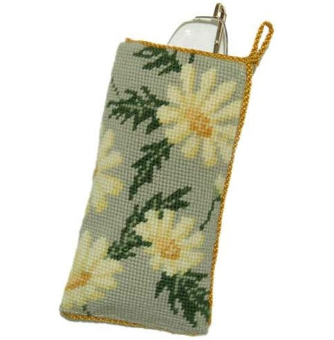 Marguerite Daisies Glasses Case Tapestry Kit - Cleopatra's Needle