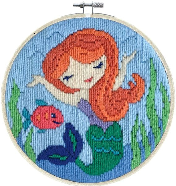 Mermaid Song Long Stitch Kit - Needleart World