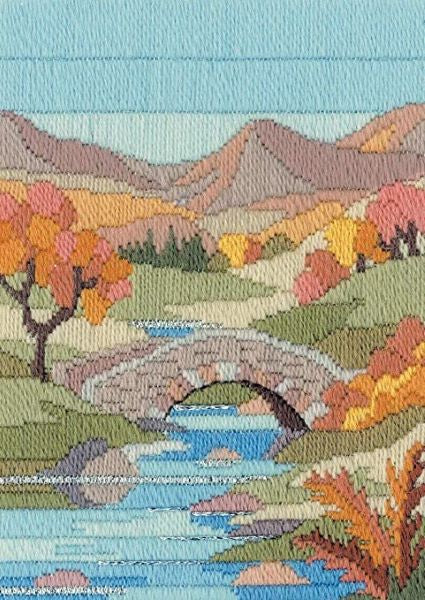 Mountain Autumn Long Stitch Kit - Derwentwater Designs MLS3