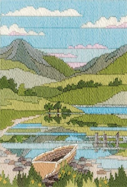 Mountain Spring Long Stitch Kit - Derwentwater Designs MLS1