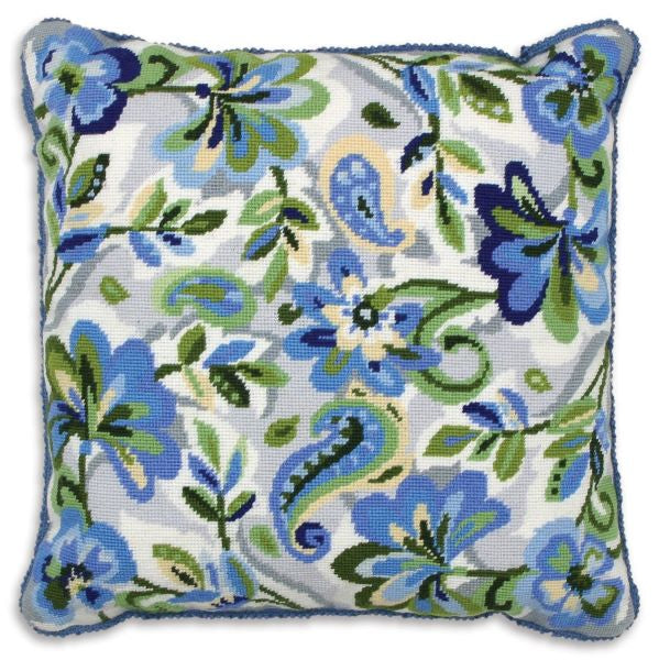 Paisley Floral in Blue Tapestry Kit - Anchor ALR04