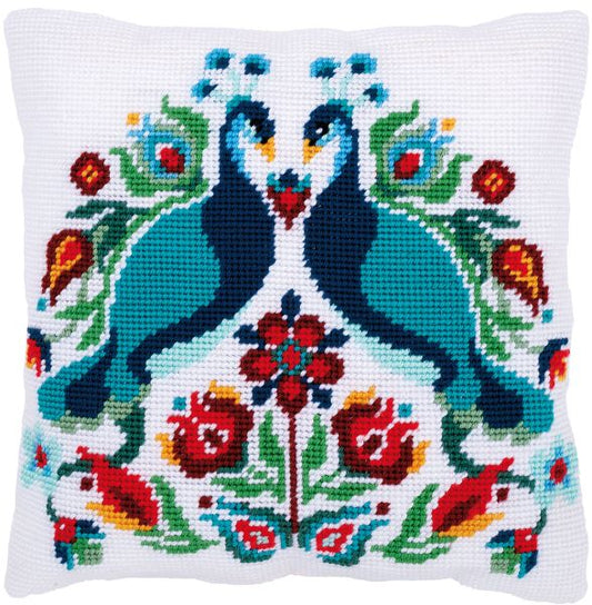 Pauline Peacocks Tapestry Kit - Vervaco