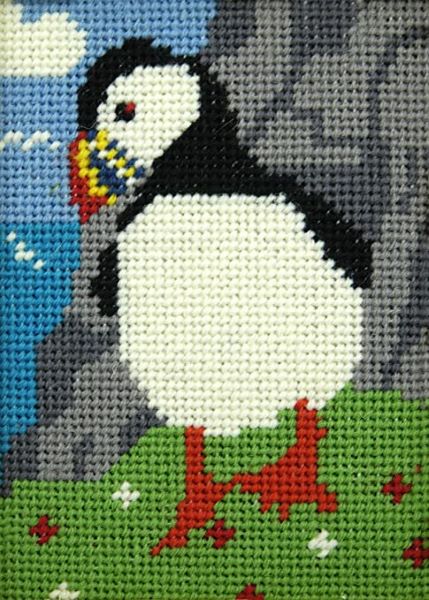 Petra Puffin Tapestry Kit - Cleopatra's Needle