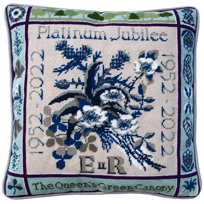 Platinum Jubilee Tapestry Kit, Needlepoint - One Off Needlework